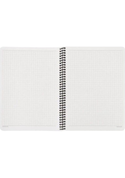 Keskin A4 Kareli Spiralli Stickerli Defter Hallederiz 80yp Çok Renkli