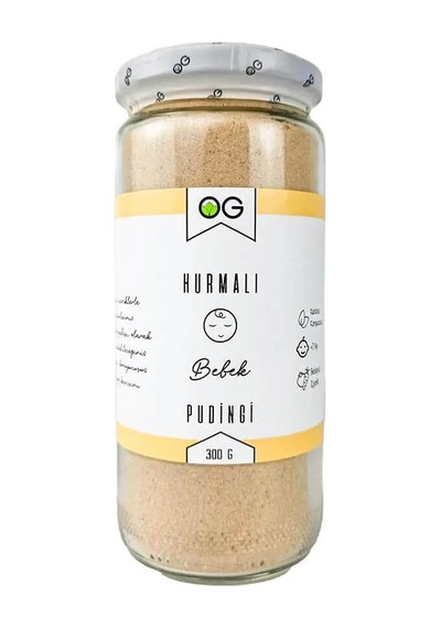 Organik Gurmem Hurmalı Bebek Pudingi 300 G