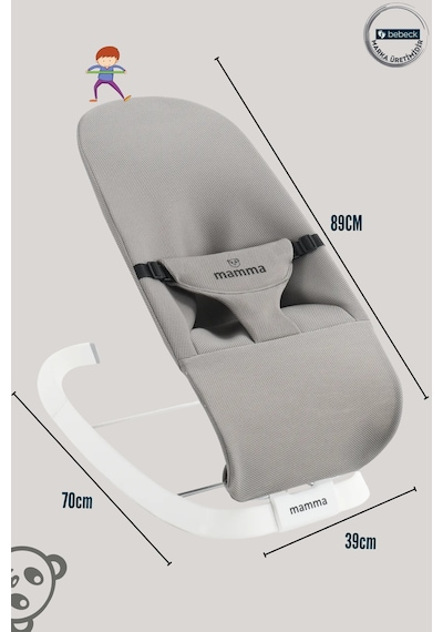 Mamma Shake Sleep Oyuncaklı 2in1 Sallanır Yaylanır Katlanır Ana Kucağı + Taşıma Çantası