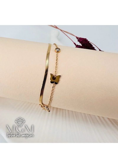 Çelik Bileklikler 16+5 Cm Uzatma Payı - Kbl0150 Çok Renkli