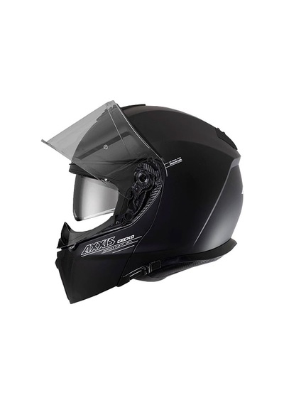 Axxis Gecko Sv Solid Matt Black Çene Açilir Motosiklet Kaski-49210