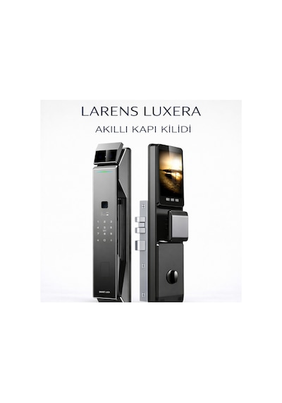 Luxera X9 Pro Akıllı Kapı Kilidi Yüz Tanıma, Parmak İzi, Şifre, Kart Ve Tuya Uygulama Destekli