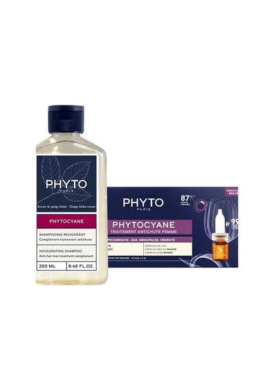 Phyto Phytocyane Kadınlara Özel Dökülme Önleyici Set