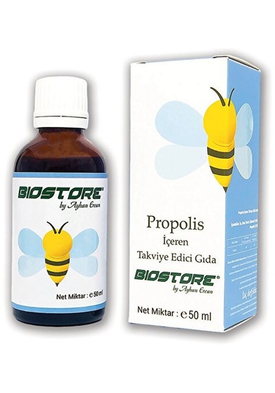 Bıo Store Propolis Takviye Edici Gıda Alkolsüz 50 Ml