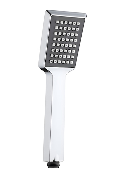 Tema Arya Duş Başlığı + Vera Pvc Duş Hortumu 150 Cm Set Dayanıklı Tek Fonksiyon Banyo Aksesuarı Krom
