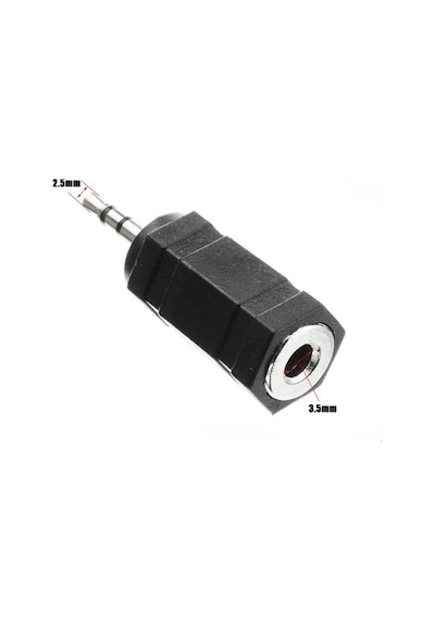 Dişi 3.5 Mm Erkek 2.5 Mm Jack Çevirici Erkek 2.5 Mm Dişi 3.5 Mm Kulaklık Çevirici
