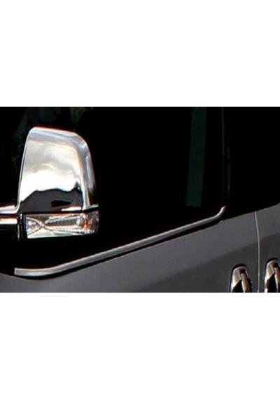 Fiat Doblo 2010 - 2014 Ayna Kapağı Abs Krom
