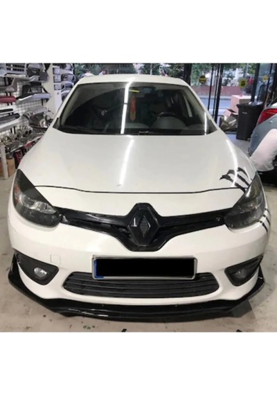 Renault Fluence Beyaz Renkli Ön Lip 4 Prç P.siyah Abs 2009 - 2016