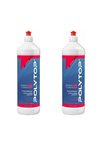Polytop Diamant 2000 Ultimate Cut Agresif Kalın Pasta 1lt 2 Adet