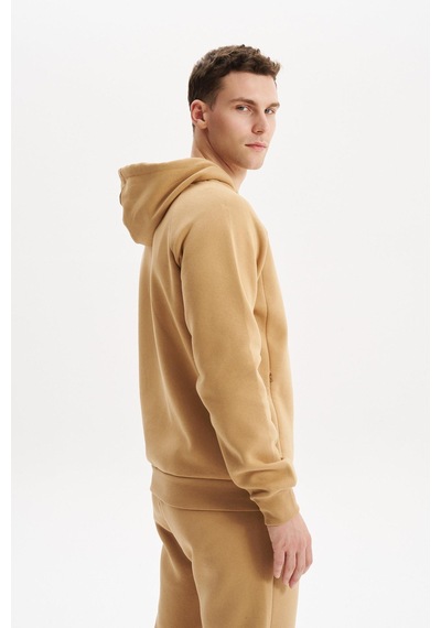 AR-MA Arma Erkek Regular Fit Kapüşonlu Fermuarlı Kanguru Cepli Sweatshirt Pamuk Polyester Karışım K30254628602 Kahverengi AR-MA Arma Erkek Regular Fit Kapüşonlu Fermuarlı Kanguru Cepli Sweatshirt Pamuk Polyester Karışım K30254628602 Kahverengi