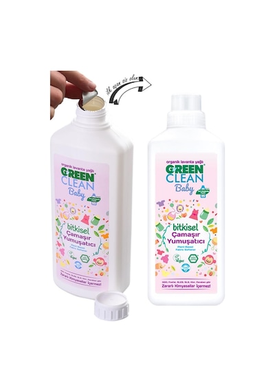 U Green Clean Baby Çamaşır Yumuşatıcısı 1000 Ml-9636