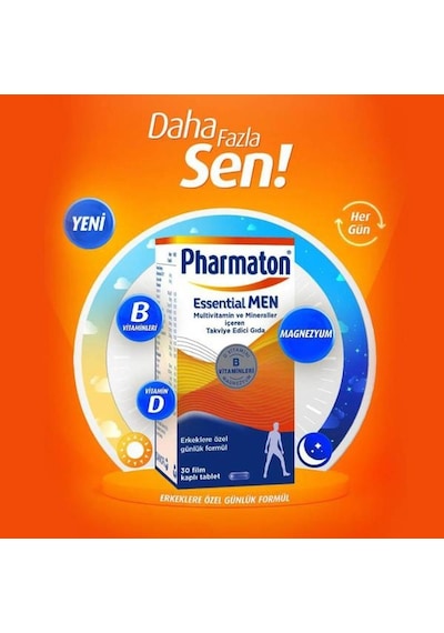 Pharmaton Essential Men 30 Tablet + Pharmaton Essential Women 30 Tablet