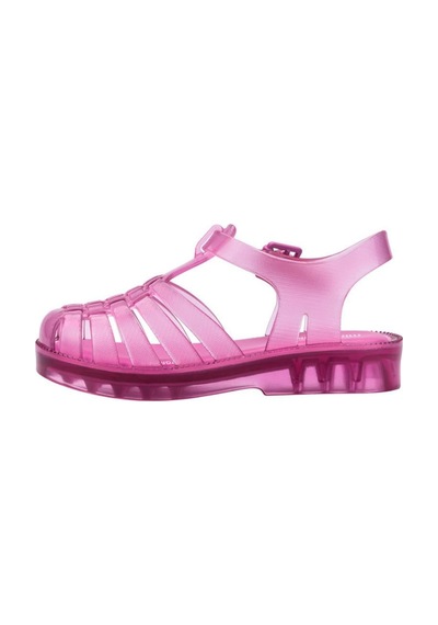 Mini Melissa Bebek Possession Transparan Pembe Sandalet-14578