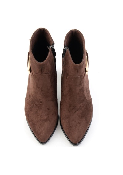 Kahve Süet Kadın Bot & Bootie K02233050472