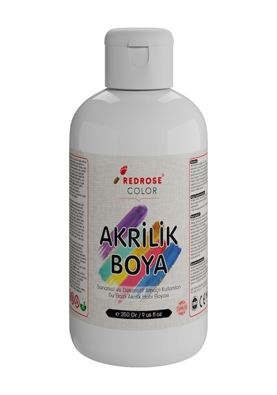 Beyaz Akrilik Boya 250gr