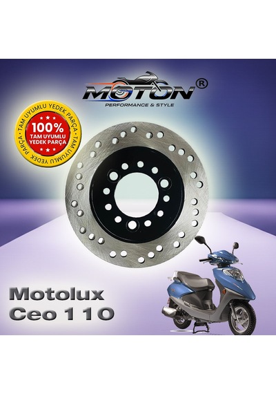 Motolux Ceo 110 Tam Uyumlu Yüksek Kaliteli Ön Fren Diski