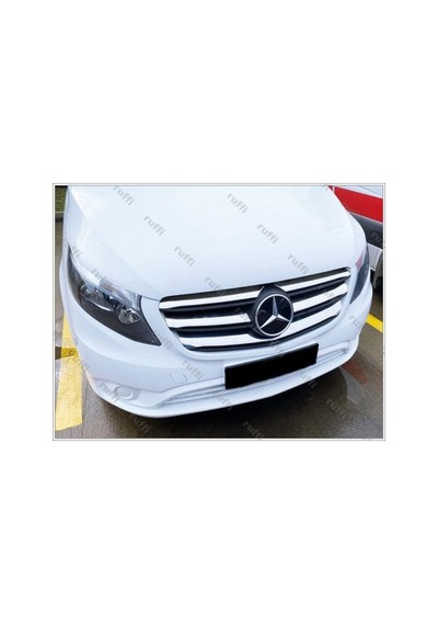 Mercedes Vito W447 Krom Ön Panjur 5 Prç 2020 ve Üzeri Geniş Model