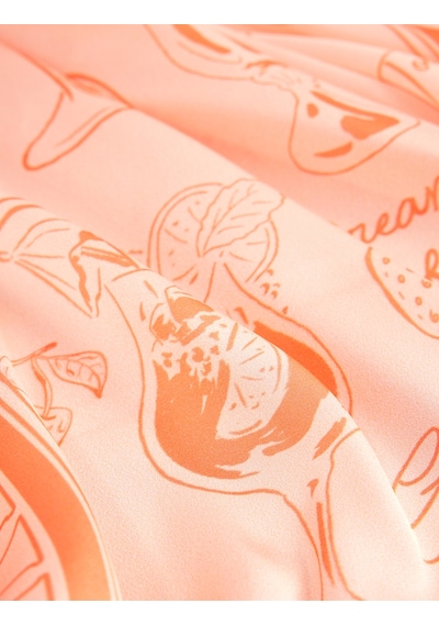 Koton Desenli Kare Şal Pembe 6sak50130aa Gül