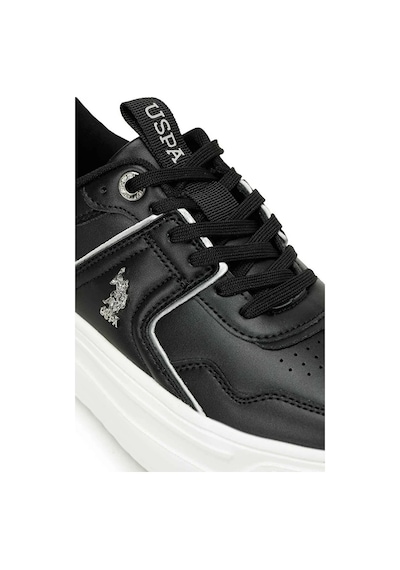 U.s. Polo Assn. Clarke 5fx Kadın Sneaker Siyah Siyah