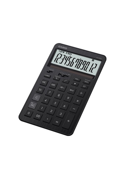 Casio Jw-200dq-bk-w-dp Hesap Makinesi Desktop Gri - Siyah