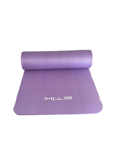 Yoga Matı 8 Mm Taşıma Askılı Yoga Minderi Etk100104 Mor