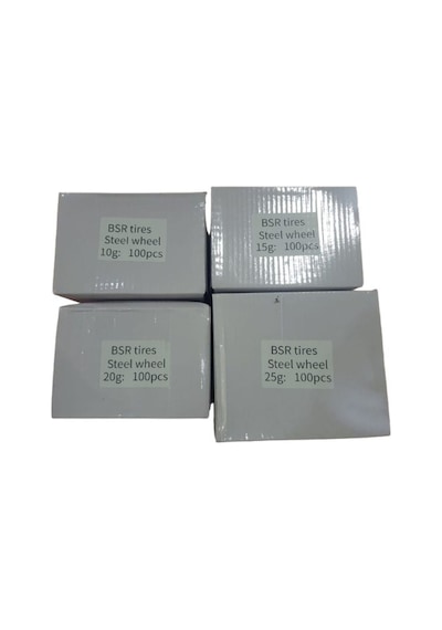 Sac Normal Janta Çakma Balans Kurşun Galvanizçelik 10-15-20-25gr - 100 Ad