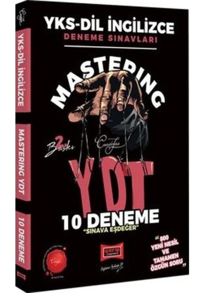 YKS-DİL İngilizce Deneme Sınavları Mastering YDT 10 Deneme Sınavı -  Yargı Yayınları