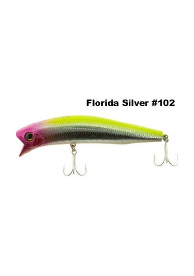 Fujin Hacker 90mm 13.7gr Ssr Floating Maket Balık 102 Florida Silver