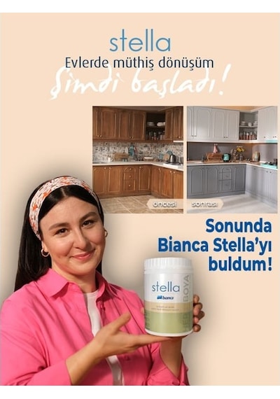 Bianca Stella Boya Su Bazlı Akrilik 1 Lt