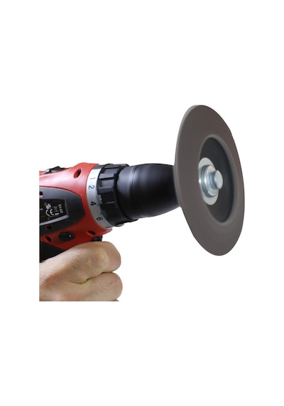 6 Parça Ugr Metal Ahşap Flap Disk Zımpara115Mm Set Matkap Aparatı
