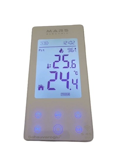 Mars S45 Kablosuz Wifi Oda Termostadı Beyaz