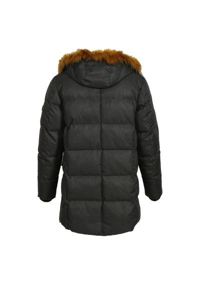 Erkek Antrasit Kapüşon'Lu Termo Dolumlu Su Ve Rüzgar Itici Yandan Fermuarlı Slim Fit Mont Ncs Jeans 4991-Antrasit Erkek Antrasit Kapüşon'Lu Termo Dolumlu Su Ve Rüzgar Itici Yandan Fermuarlı Slim Fit Mont Ncs Jeans 4991-Antrasit