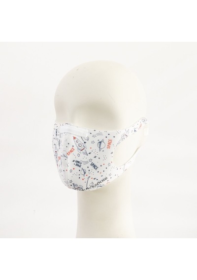 BLACKSPADE Çocuk Koruyucu Maske Roket Desen S1