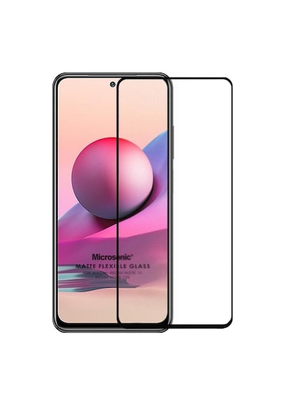 Xiaomi Redmi Note 10 5g Seramik Matte Flexible Ekran Koruyucu Siyah