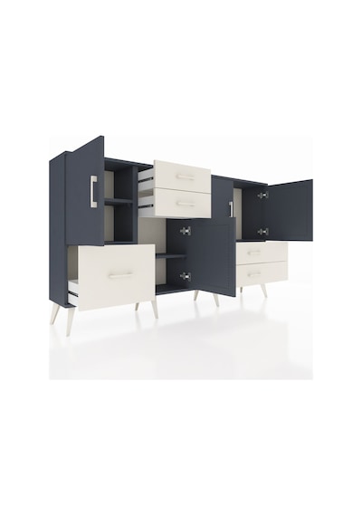 Arges Konsol 4 Raflı 5 Çekmeceli 4 Kapaklı 176x30x99 Antrasit-antrasit/aytaşı Antrasıt/aytası - Antrasıt Arges Konsol 4 Raflı 5 Çekmeceli 4 Kapaklı 176x30x99 Antrasit-antrasit/aytaşı Antrasıt/aytası - Antrasıt