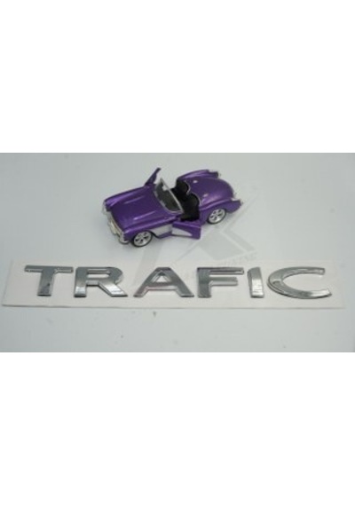 Renault Trafıc 3 Bagaj Krom Abs 3M 3D Yazı Logo Amblem