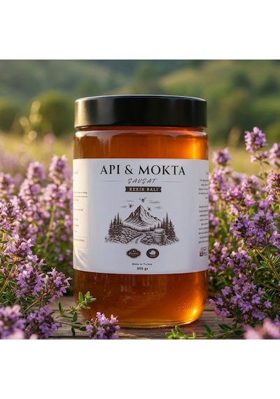 Apimokta Doğal Katkısız Kekik Balı 850 Gr / Artvin Şavşat Kekik Balı