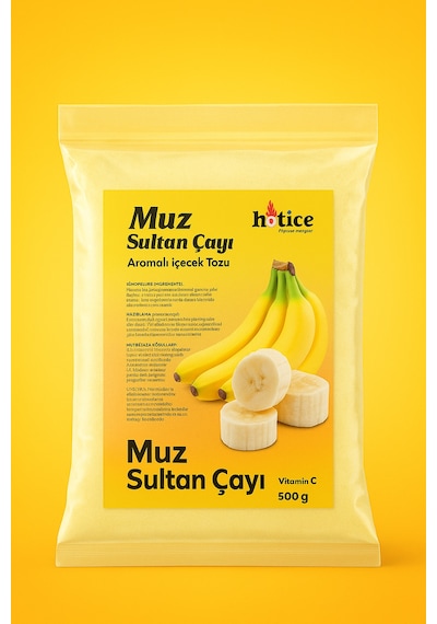 Hotıce Muz Aromalı 11 Baharatlı Sultan Çayı 500 G
