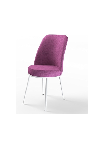 Canisa Concept Kor Serisi, 70x114 Açılabilir Beyaz Yemek Masası Takımı,4 Mor Sandalye Masa Beyaz Sandalyeler Mor Canisa Concept Kor Serisi, 70x114 Açılabilir Beyaz Yemek Masası Takımı,4 Mor Sandalye Masa Beyaz Sandalyeler Mor