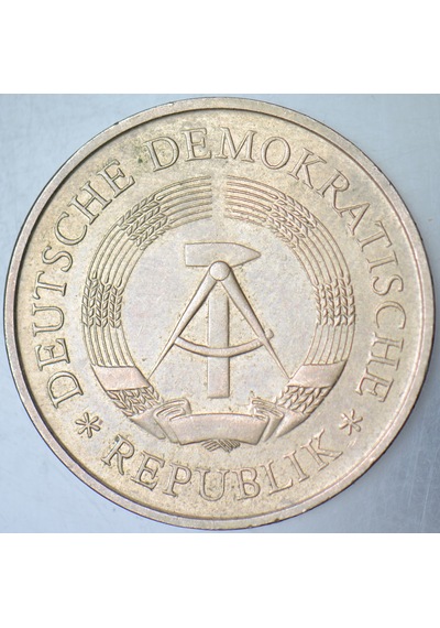 Doğu Almanya 5 Mark 1969 Sirkülasyon Hatıra-ddr 20. Yıl Demokratik Almanya.