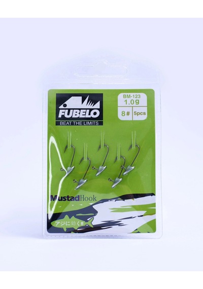 Fubelo Flat Head Lrf Jighead Avcı Zoka Serisi 8 No İğne - V5
