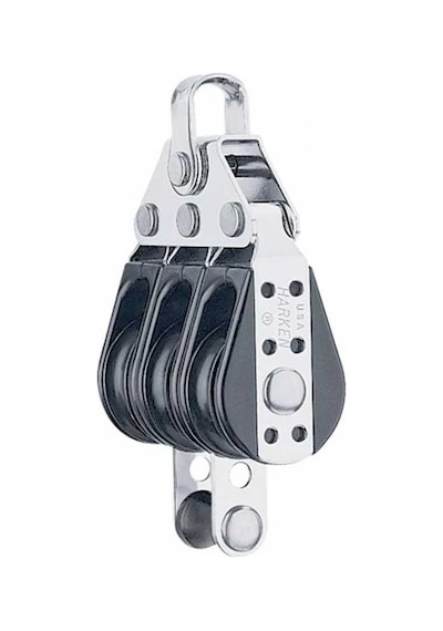 Harken 087 29mm Kuyruklu Üçlü Makara
