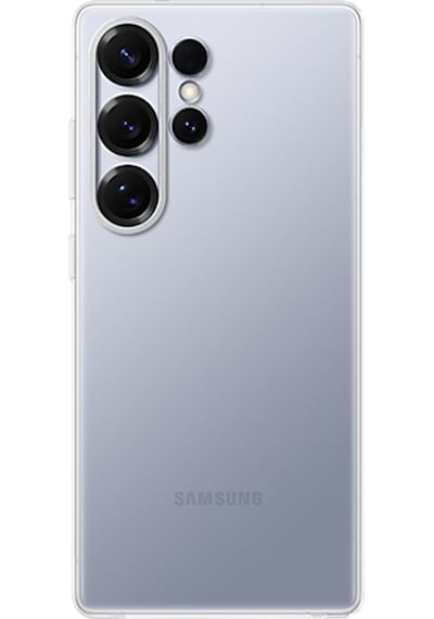 Samsung Galaxy S25 Ultra Uyumlu Şeffaf Silikon Kılıf Şeffaf