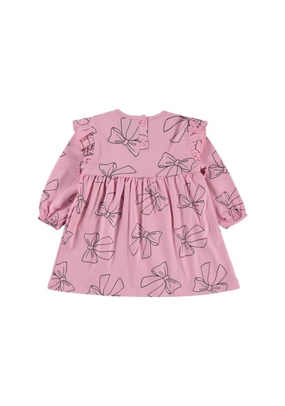 Civil Baby Fiyonk Empirme 6-18 Ay Jile Ve Elbise - Pembe