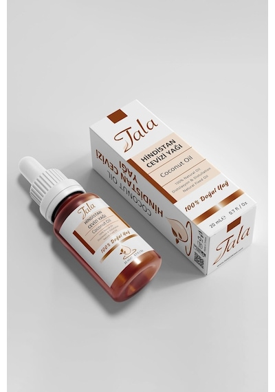 Tala Hindistan Cevizi Yağı %100 Saf Ve Doğal Soğuk Sıkım 20 ML