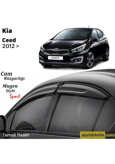 Kia Ceed Hb Mugen Cam Rüzgarlığı 2012 Sonrası