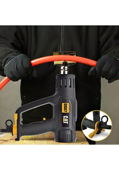 Dx87 2000watt Dijital Göstergeli Profesyonel Sıcak Hava Tabancası + 5 Adet Aksesuar