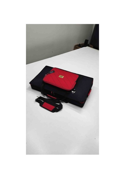 Denon Sc Live 4 Setup Için Uyumlu Soft Case Taşıma Çantası.kırmızı.