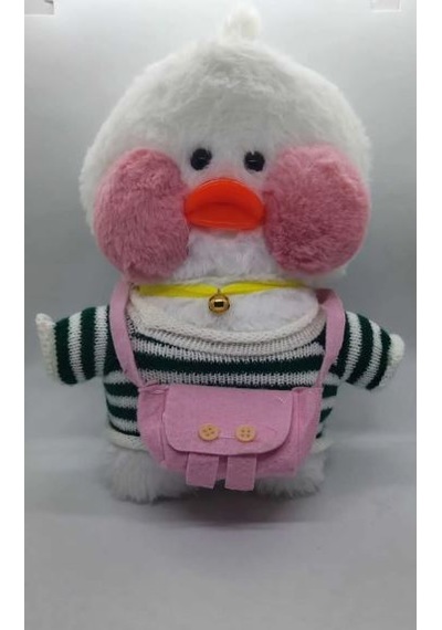 Lalafanfan Pelüş Ördek - 30cm 02 - Çok Renkli