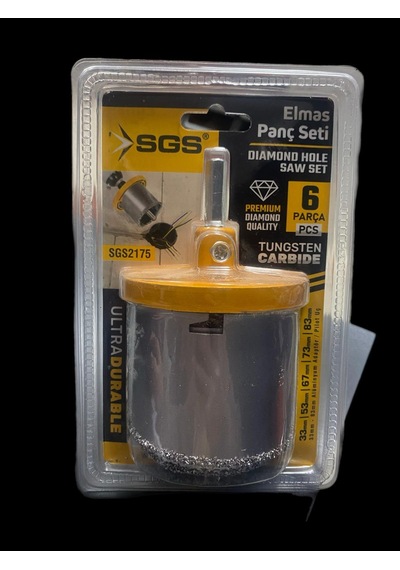 Sgs 2175 Elmas Panç Seti 6 Parça